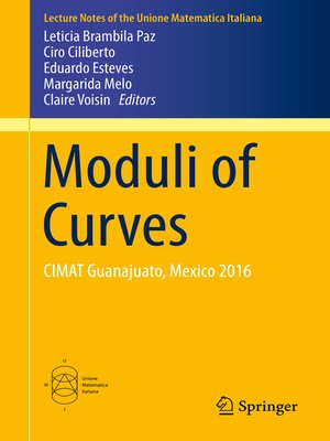cover image of Moduli of Curves